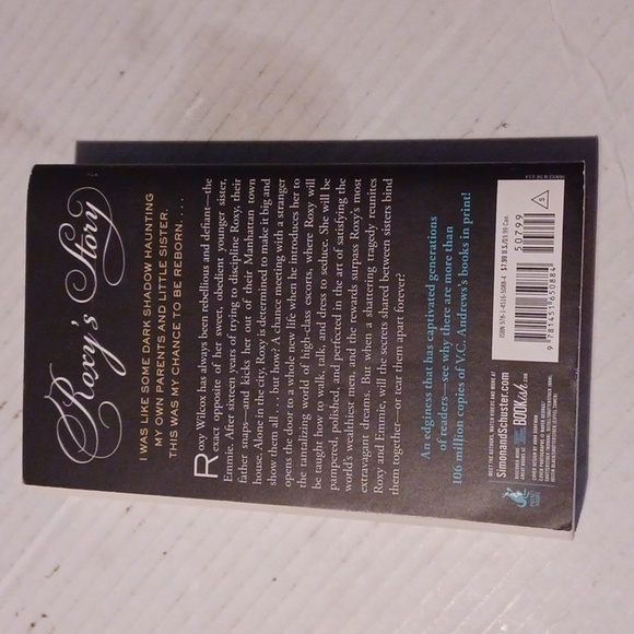 $4 Add-on "Roxy's Story" by V.C. Andrews - Paperback Novel - Picture 2 of 7